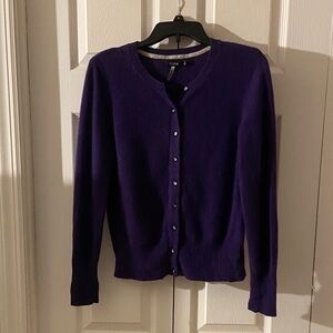 Apt. 9 Deep Purple Women's Cardigan